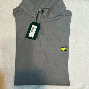 Masters men’s grey 1/4 zip pullover size XL